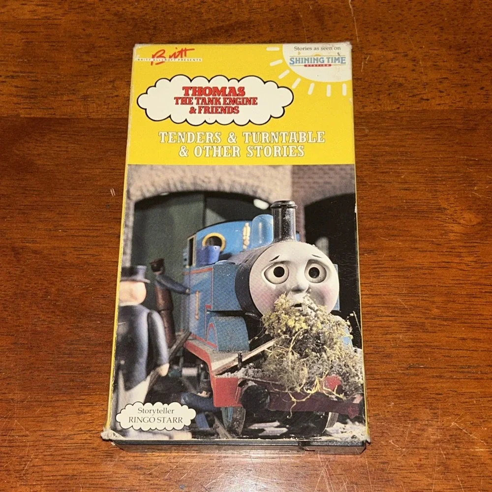 Thomas the Tank Engine: Tenders & Turntable (VHS, 1990) Trains Ringo Starr - Picture 1 of 3
